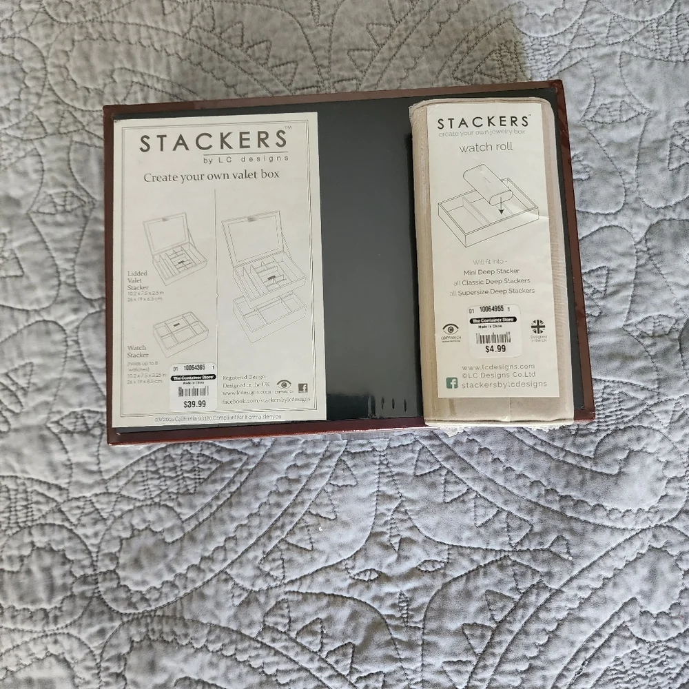 Stackers Valet Box Watch Roll